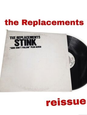 Vintage The Replacements Stink Reissue Vinyl Record